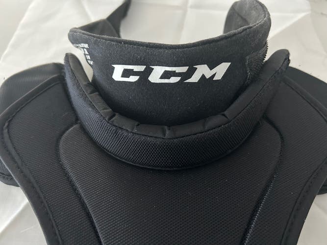 CCM Junior Goalie Neck Guard  - Used