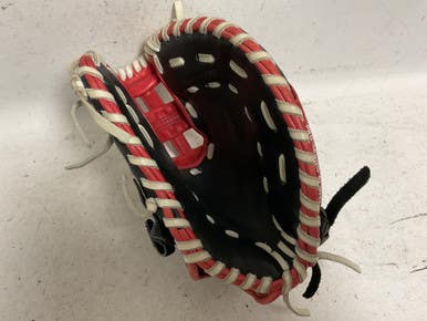 Used S-52 PRO SERIES GLOVE Baseball First Base RH Throw Black And Red 13" 11855-S000201174