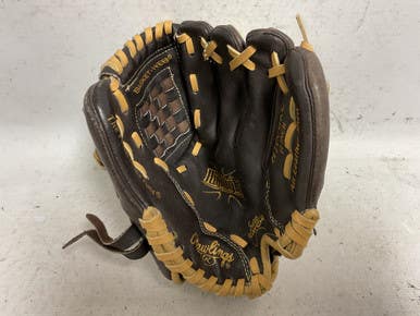 Used Rawlings Highlight Series H100BRC Baseball Glove RH Throw Chocolate 10" 11855-S000201146