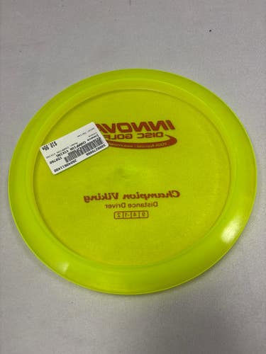 Used Innova CHAMPION VIKING Disc Golf Driver Yellow 11490-S000270866