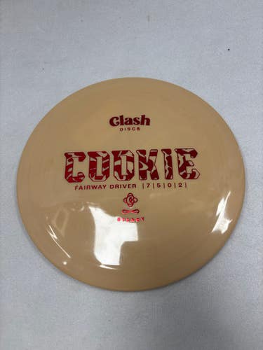 Used Clash Discs STEADY COOKIE Disc Golf Driver Brown 11490-S000270865