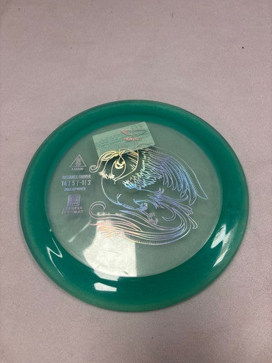 Used YIKUN PHOENIX PREMIUM LUAN Disc Golf Driver Royal Blue 11490-S000270864