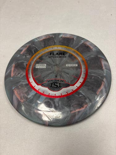 Used Streamline COSMIC NEUTRON FLARE Disc Golf Driver Grey 11490-S000270854