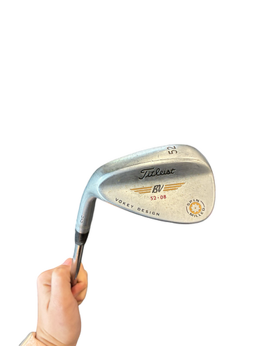 Used Titleist SPIN MILLED 52/08 Golf Wedge Mens LH 52 Degree 11682-S000130150