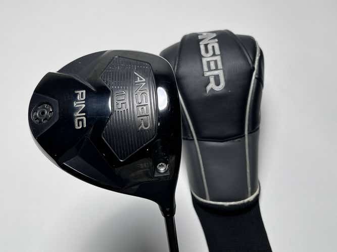 Ping Anser Driver 10.5* Aldila RIP Phenom 50g Regular RH HC Midsize Grip