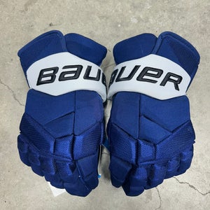 14” Bauer Supreme 2s Pro Toronto Maple Leafs Gloves Pro Stock (New)