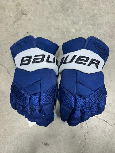 14” Bauer Supreme 2s Pro Toronto Maple Leafs Gloves Pro Stock (New)