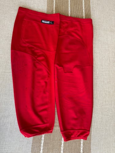 Pro Stock Red Senior XL Reebok Edge Practice Socks  (Used)