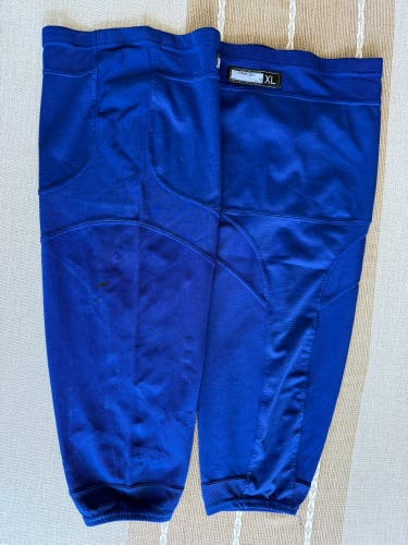 Pro Stock Royal Blue Senior XL Reebok Edge Practice Socks  (Used)