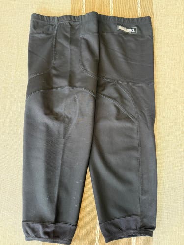 Pro Stock Black Senior XL CCM Edge Practice Socks  (Used)