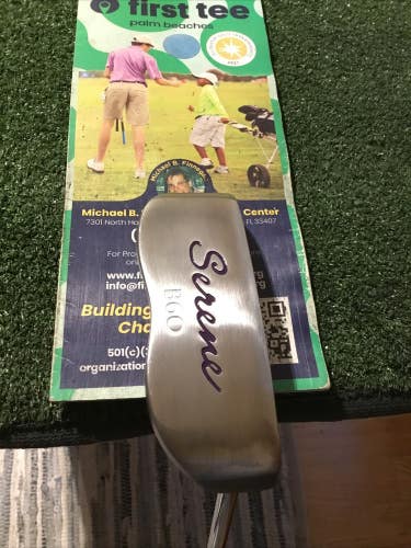 Ping Ladies Serene B60 Black Dot Putter 33 (RH) Slight Arc Needs New Grip *VGC*