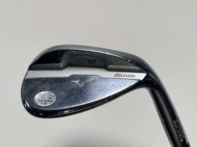 Mizuno S18 White Satin Sand Wedge SW 56* 14 Bounce DG S300 Stiff Steel Mens RH