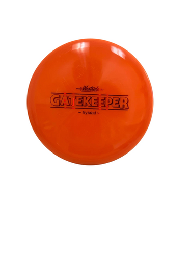 Used Westside VIP HYBRID GATEKEEPER Disc Golf Driver Orange 173g 11692-S000148324