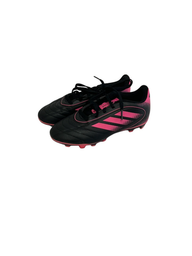 Used Adidas GOLETTO Soccer Cleats Black And Pink Junior 03 11692-S000148426
