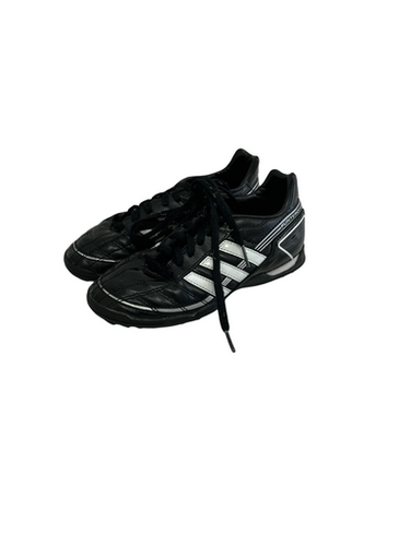Used Adidas PUNTERO Soccer Turf Shoes Black Junior 02.5 11692-S000148472