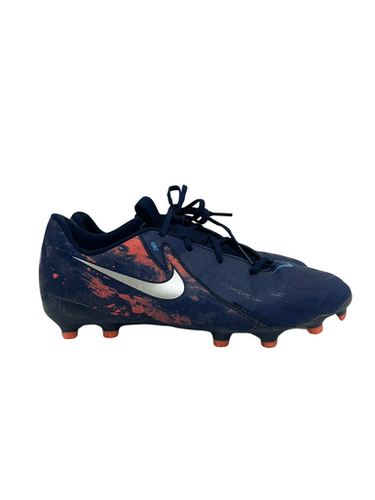 Used Nike PHANTOM GX Soccer Cleats Navy Blue Junior 05 11692-S000148617