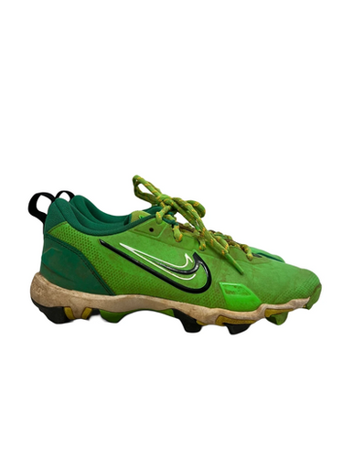 Used Nike TROUT BB/SB Cleats Kelly green Junior 05 11692-S000148616