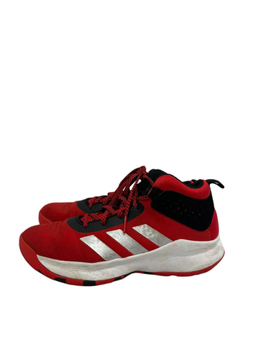 Used Adidas CROSS EM UP Basketball Shoes Y Red Junior 04 11692-S000148685