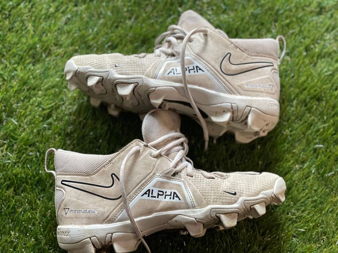 Used - Nike Alpha Fastflex White football cleats size