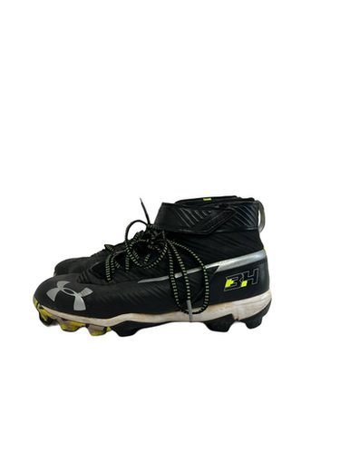 Used Under Armour BH BB/SB Cleats Black Junior 06 11692-S000148292