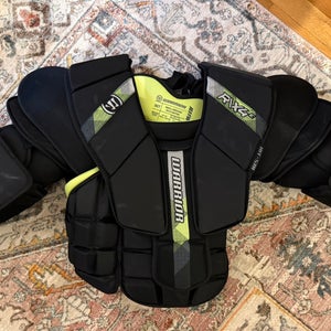 Small / Medium Warrior Ritual X4 E Goalie Chest Protector (Used)