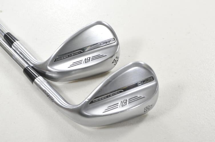 Titleist Vokey SM10 Tour Chrome 54*, 58* Wedge Set RH Wedge Flex Steel  # 214364