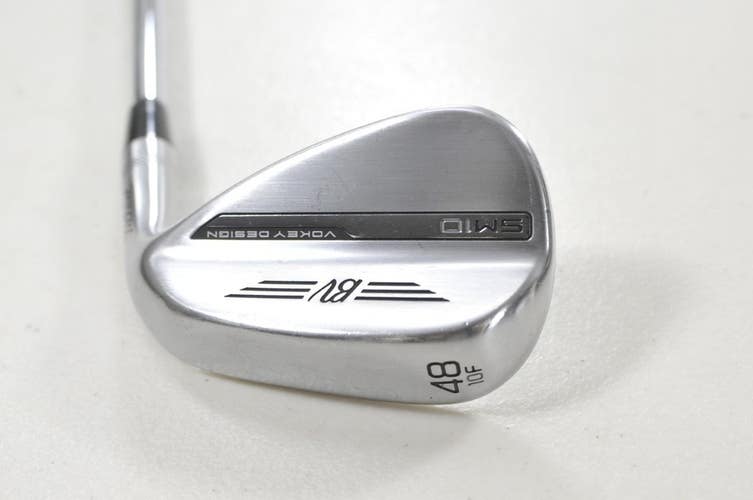 Titleist Vokey SM10 Tour Chrome 48*-10F Wedge Right BV Wedge Flex Steel #214368