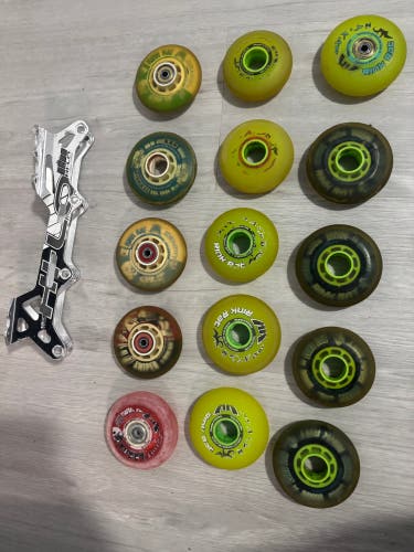 Rink Rat Wheels and Frame