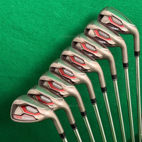 TaylorMade AeroBurner 4-AW Iron Set REAX Steel 88 High Launch Steel Stiff