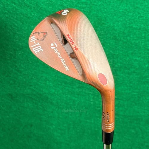 TaylorMade MG Hi-Toe Big Foot 60-15 60 Lob Wedge KBS Hi-Rev 2.0 115 Steel Wedge