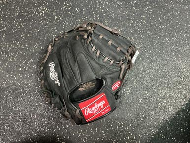 Used Rawlings D325BWCM BB/SB Catchers RH Throw Black 32 1/2" 10743-S000482007