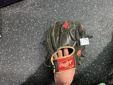 Used Rawlings GGE120BC BB/SB Glove RH Throw Black 12" 10743-S000481999