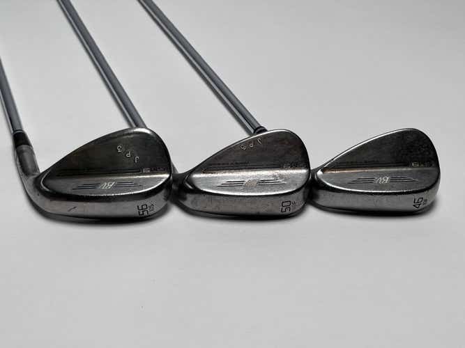 Titleist Vokey SM9 Raw Wedge Set 46* 10 | 50* 8 | 56* 10 DG S400 Stiff RH
