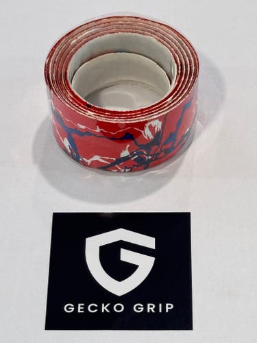 Gecko Grip: Baseball & Softball Bat Grip Tape: Funky Red