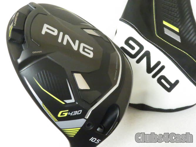 PING G430 Max Driver 10.5 Mitsubishi Tensei 1K Black 65 X +Cover .. MINT