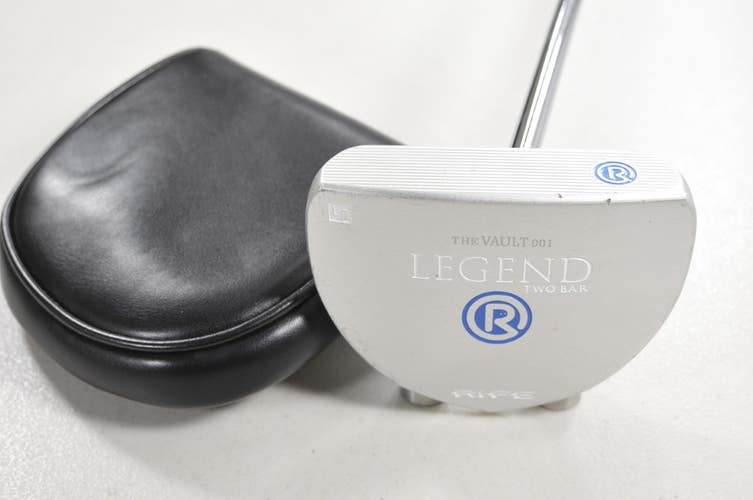 Guerin Rife Vault 001 Legend Two Bar Broomstick 47.5" Putter RH Steel # 214568