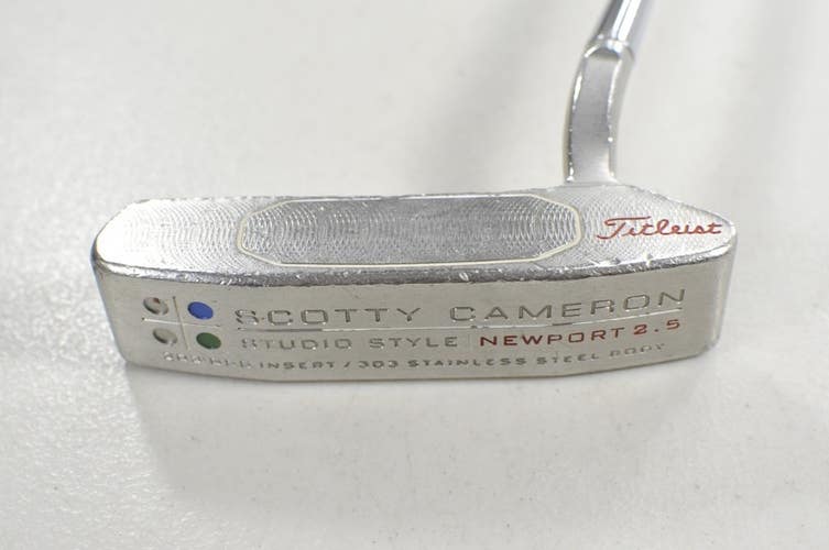 Titleist 2005 Scotty Cameron Studio Style Newport 2.5 34" Putter Steel #214449