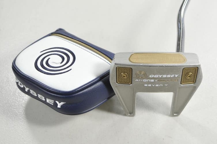 Odyssey Ai-ONE Milled Silver Seven T DB 35" Putter Right Steel # 214566