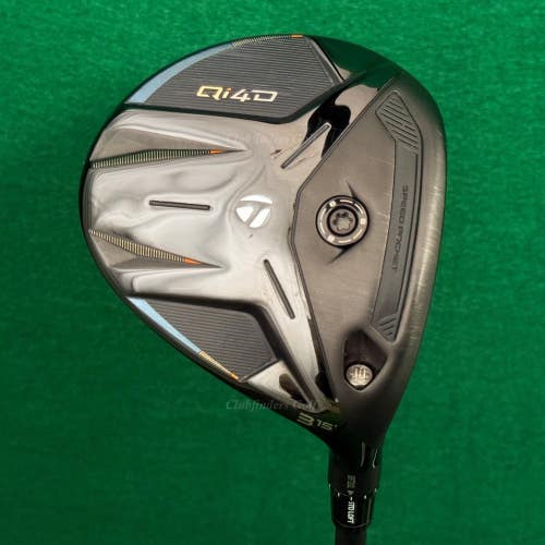 TaylorMade Qi4D 15 Fairway 3 Wood Mitsubishi REAX 65-S Graphite Stiff w/HC
