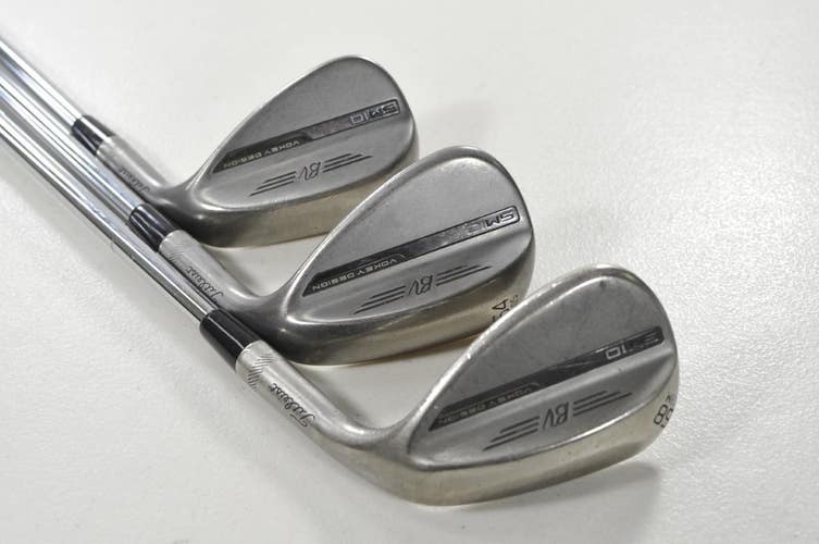 Titleist Vokey SM10 Nickel 50*, 54*, 58* Wedge Set Right DG S400 Steel # 214569