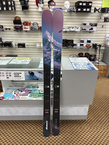 Nordica Santa Ana 92 167 24/25 Womans Skis USED DRILLED SKIED One Time