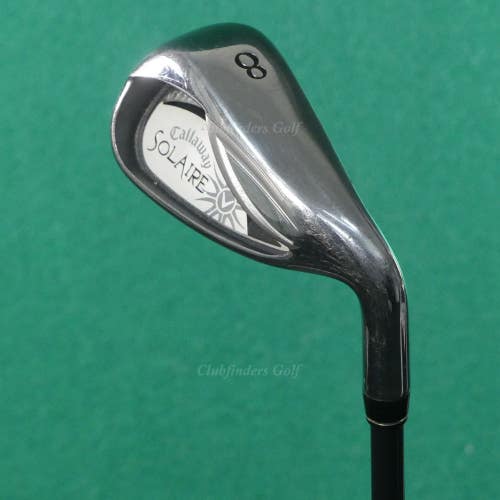 Lady Callaway Solaire Single 8 Iron Factory 50g Graphite Women's
