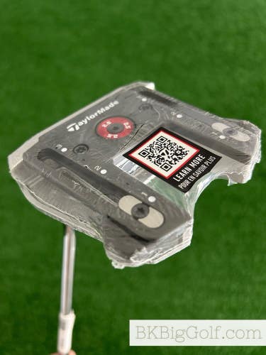 NEW LH Taylormade Spider GT Max Silver Single Bend 34 Putter