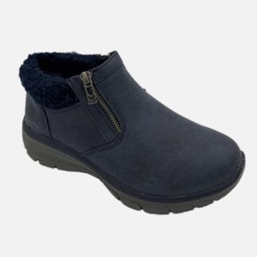 Skechers Easy Going Social Mode 167868-NVY Womens US 7.5 Navy Snow Boots HAWK134
