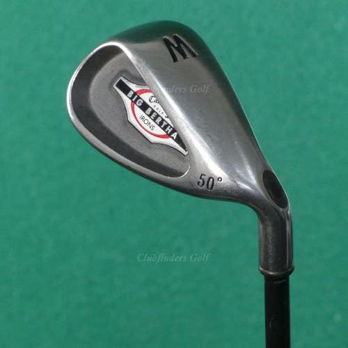 Callaway Big Bertha 2002 50 AW Approach Wedge Factory RCH 75i Graphite Regular