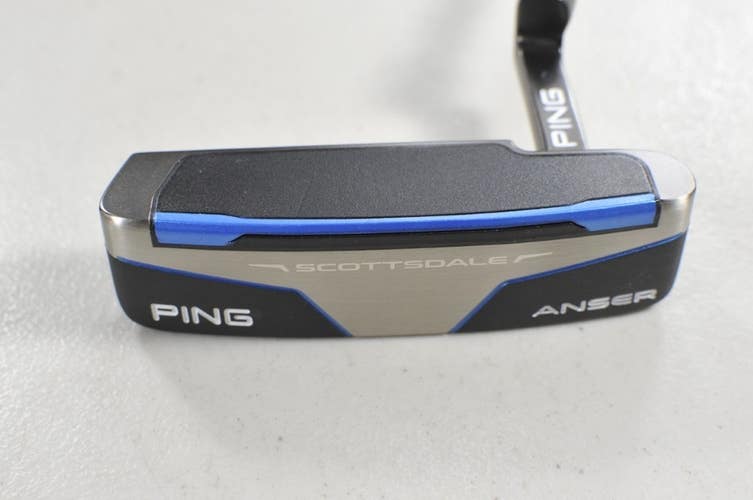 Ping Scottsdale Anser 2025 35" Putter Black Dot RH Slight Arc Steel  # 212595