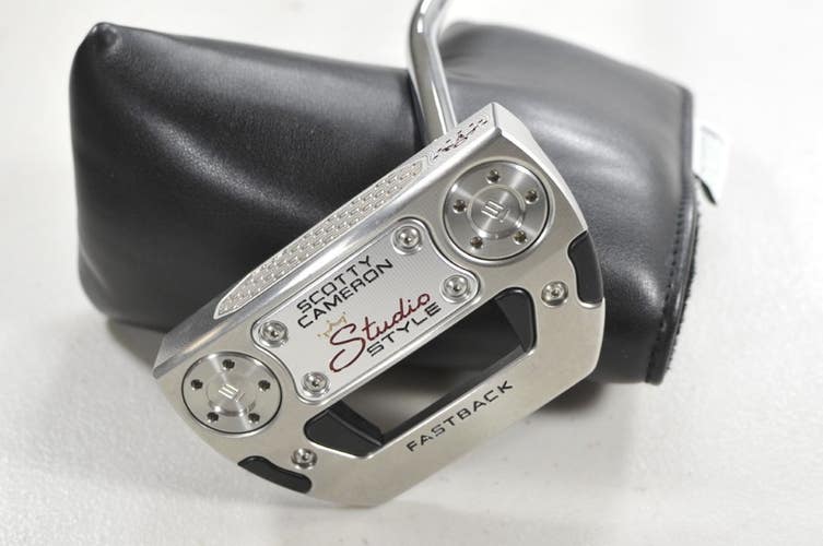 Titleist 2025 Scotty Cameron Studio Style Fastback Long 38" Putter Steel #214398