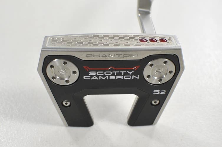 Titleist 2026 Scotty Cameron Phantom 5.2 33.5" Putter Right Steel # 212956