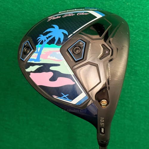 Cobra DARKSPEED X Palm Tree Crew 10.5 Driver Riptide 6.0 Small Batch Stiff