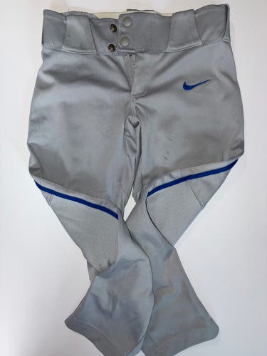 Gray w blue pinstripe XS Youth Nike Game Pants (Used)